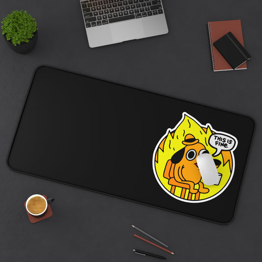 This is fine Desk Mat, gaming mouse mat, mousepad large, XXL deskpad mouse pad