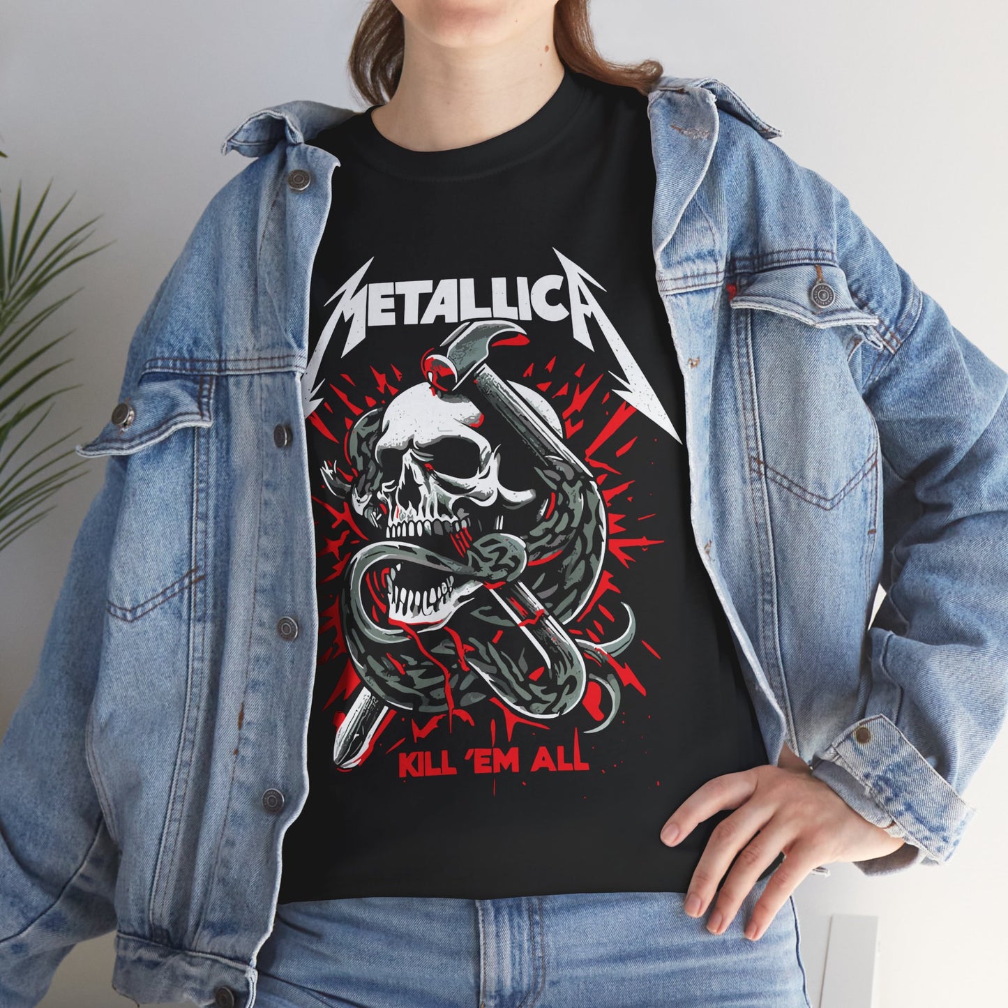 Metallica Kill ’Em All T-Shirt, Metal Unisex tee