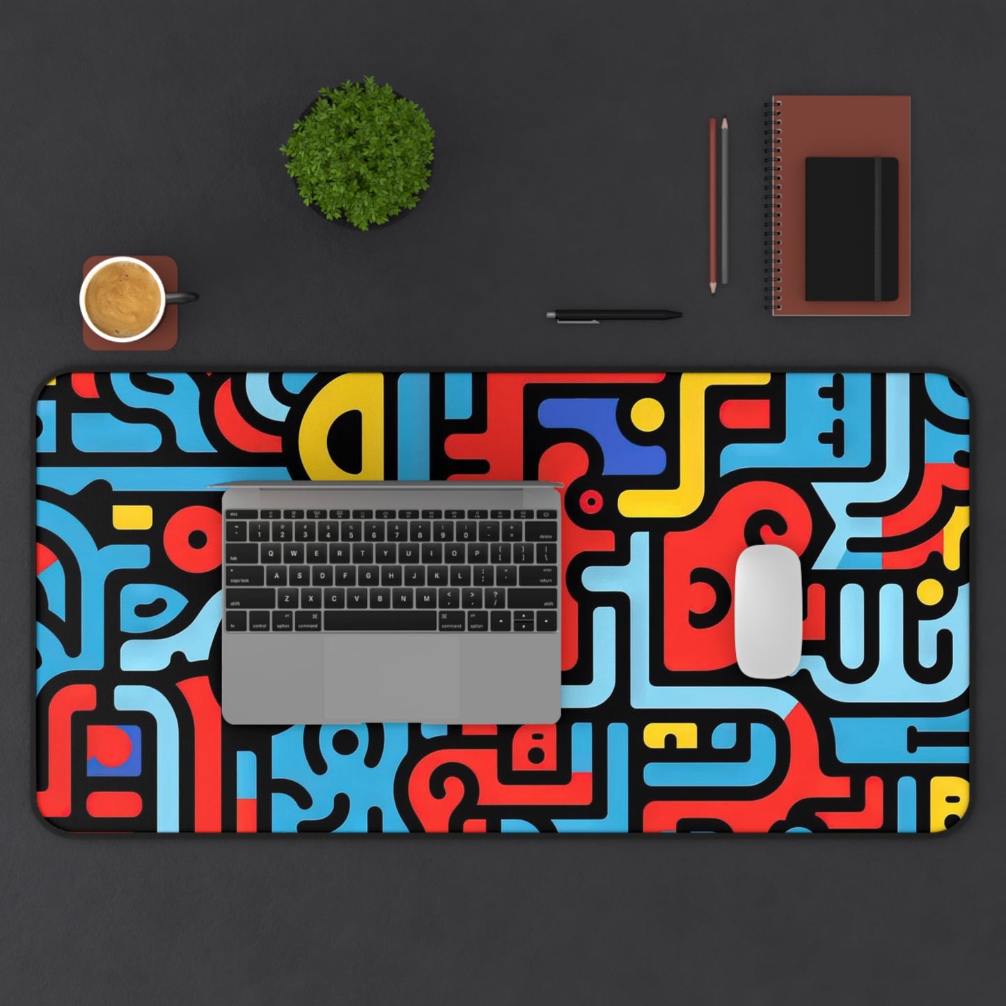 Abstraction 4 Desk Mat