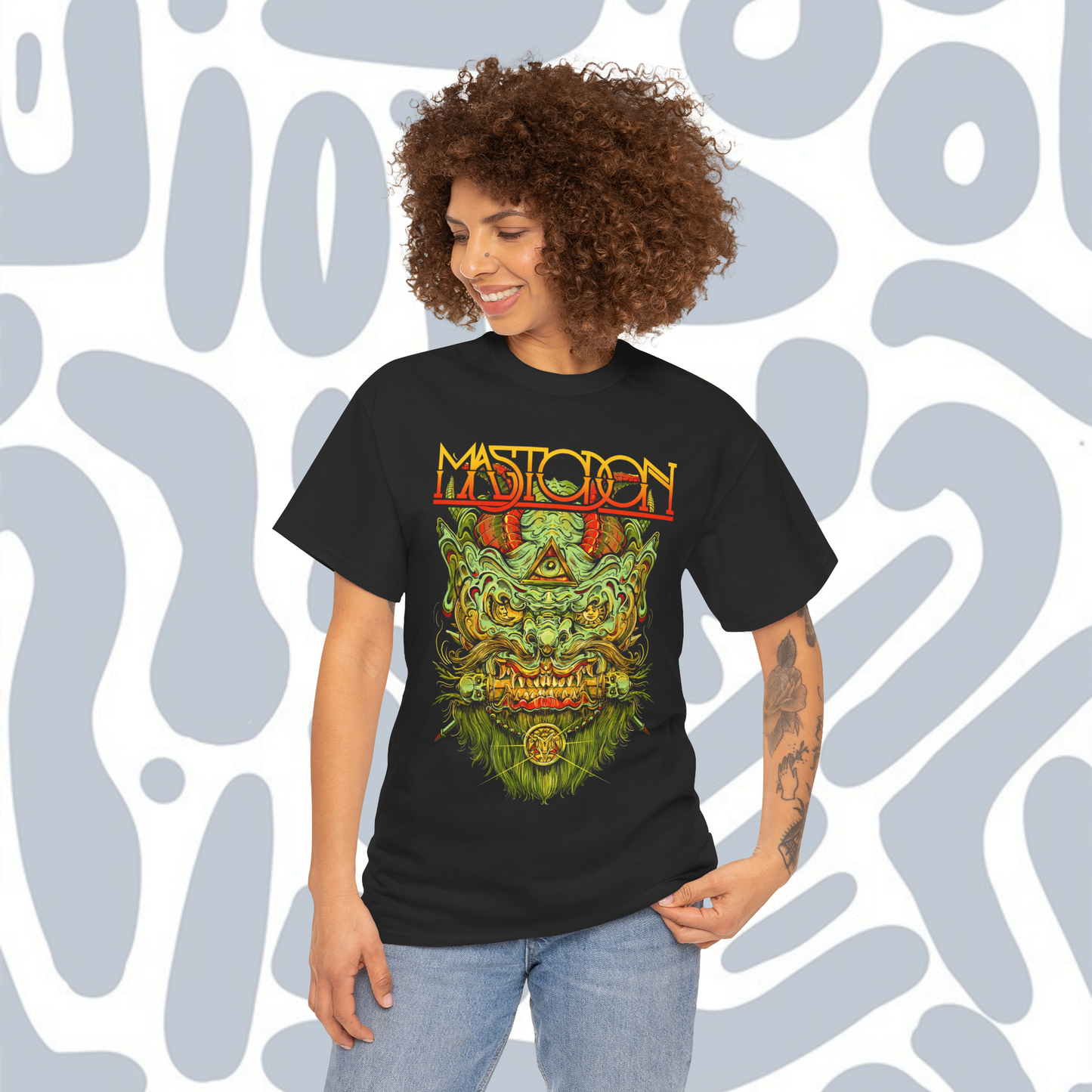 Mastodon (art 2) T-Shirt, Metal Unisex tee