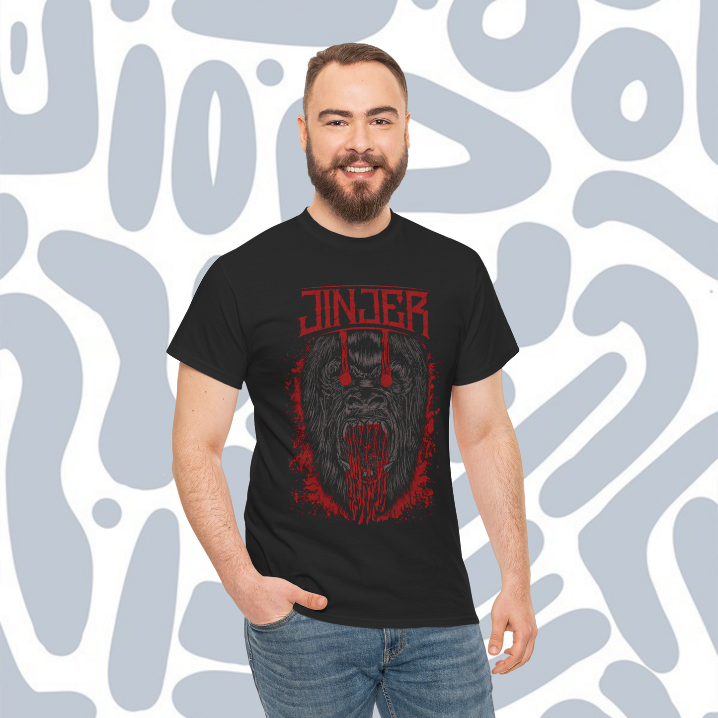Jinjer (art 2) Band T-Shirt, Metal Unisex tee