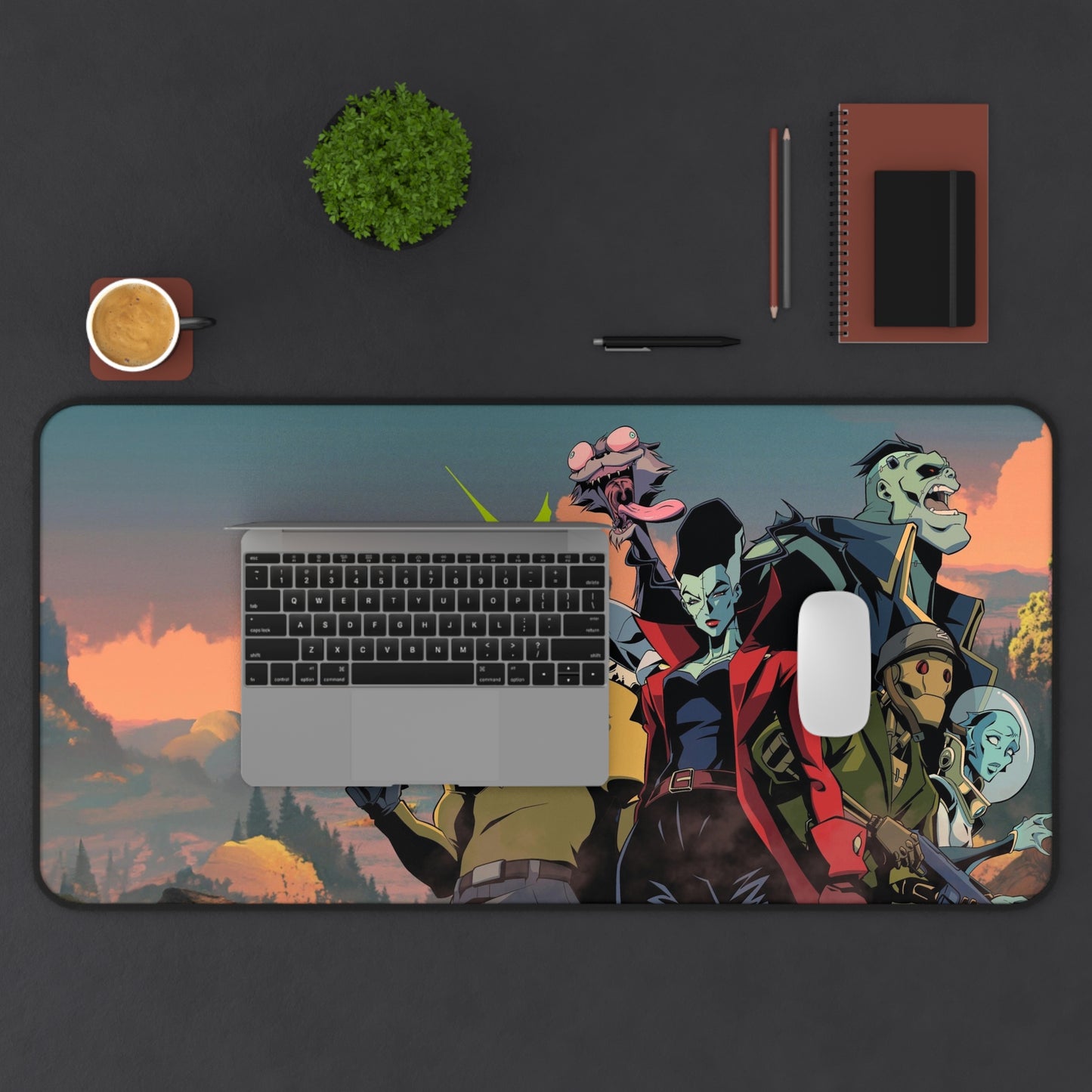 Creature Commandos Gaming Desk Mat