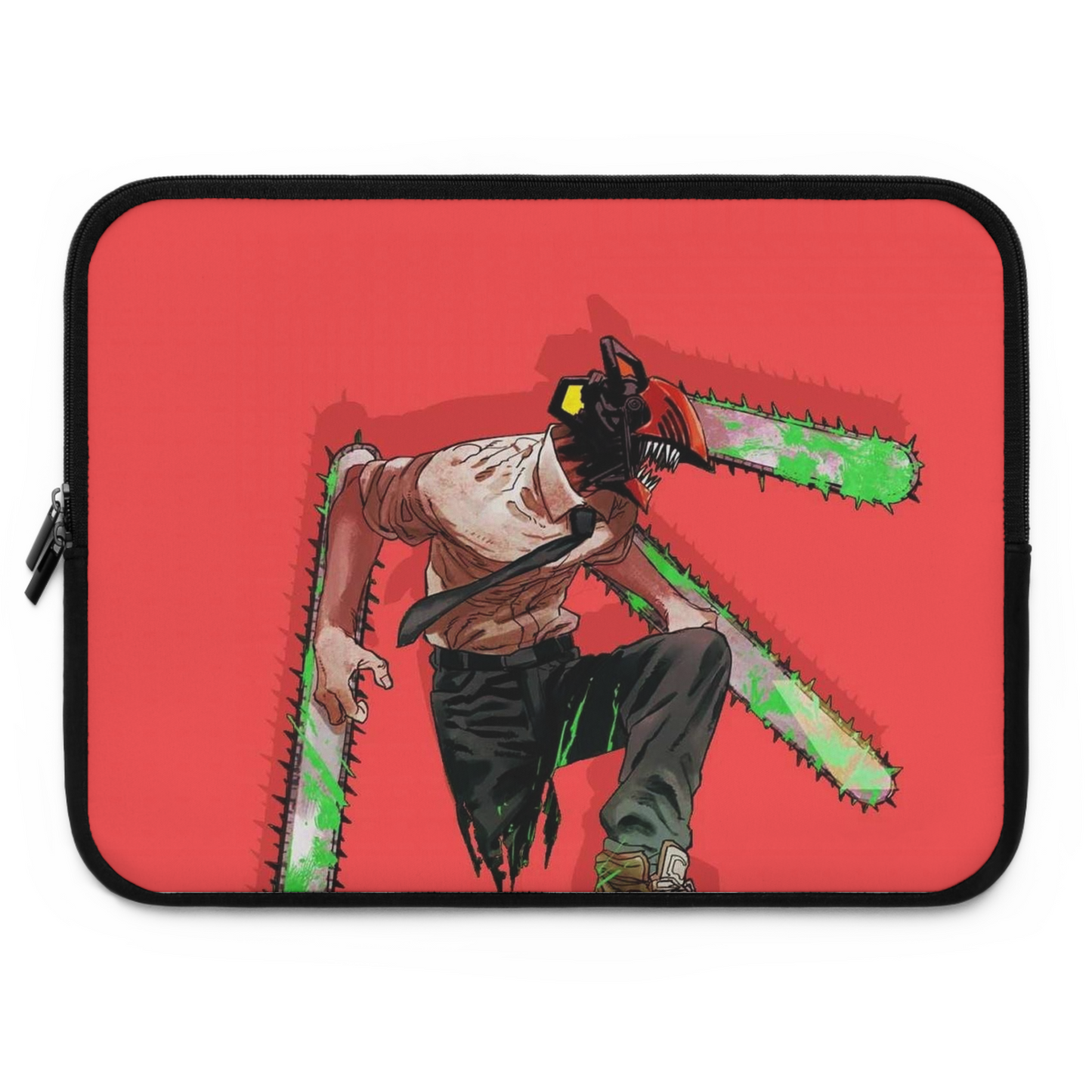 Chainsaw man 2 anime Laptop sleeve, Laptop carrying case, laptop bag - Bolt Print