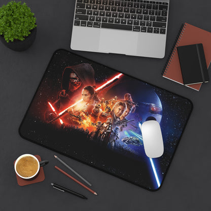 Star Wars ep 7 Desk Mat, Gaming keyboard matt, mousepad large, XXL extended deskpad mouse pad - Bold Print