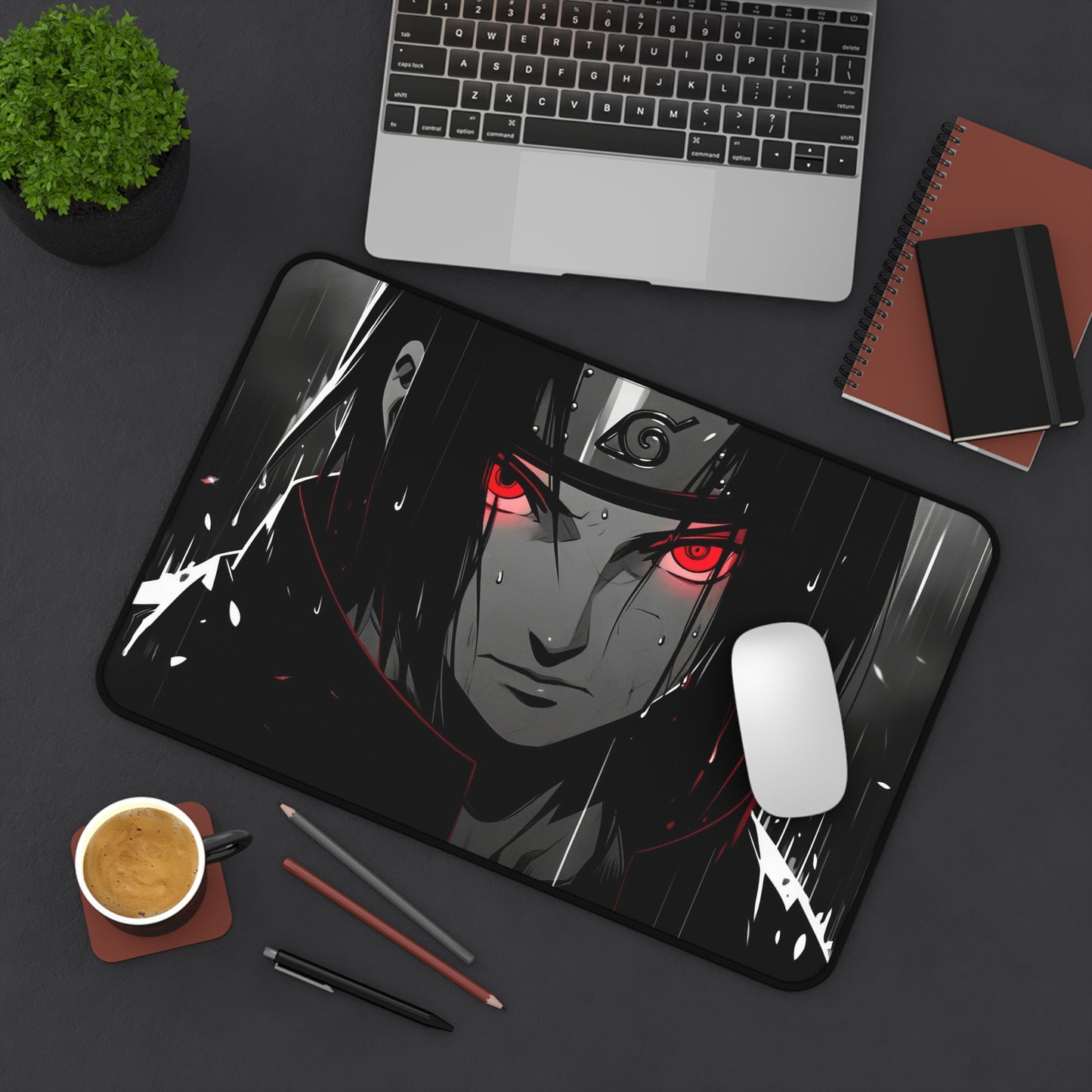 Dark Shinobi Anime Gaming  Desk Mat