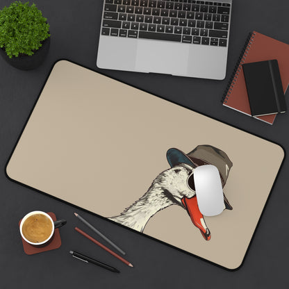 Hipster Goose Desk Mat