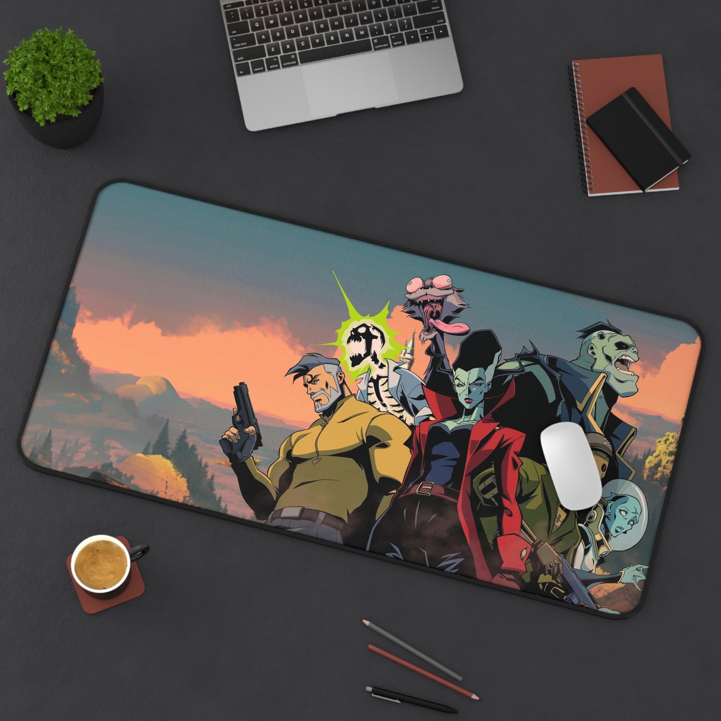 Creature Commandos Gaming Desk Mat