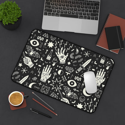 Witchcraft Desk Mat, Gaming keyboard mat, XXL mousepad