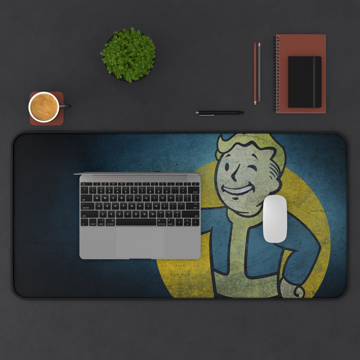 Fallout Desk Mat, gaming mouse mat, mousepad large, XXL deskpad mouse pad