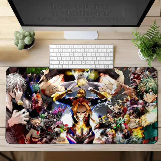 Anime Hero Academia Desk Mat