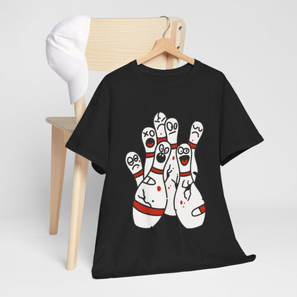 Fun bowling pins t-shirt, graphic shirts, unisex tshirt, printed T-shirt