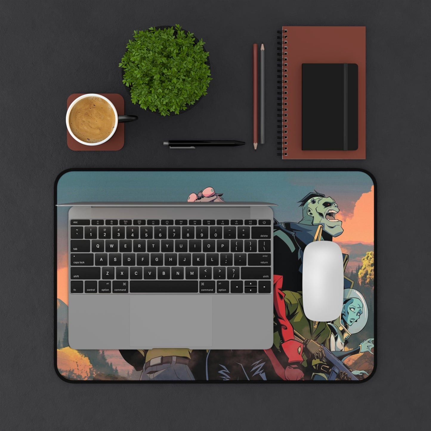 Creature Commandos Gaming Desk Mat