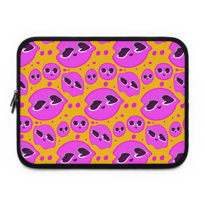 colorful smile Laptop sleeve macbook or any laptop, laptop bag, Laptop carrying case