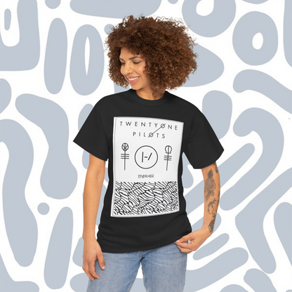 Twenty One Pilots (art 2) T-Shirt, Unisex Metal Merch
