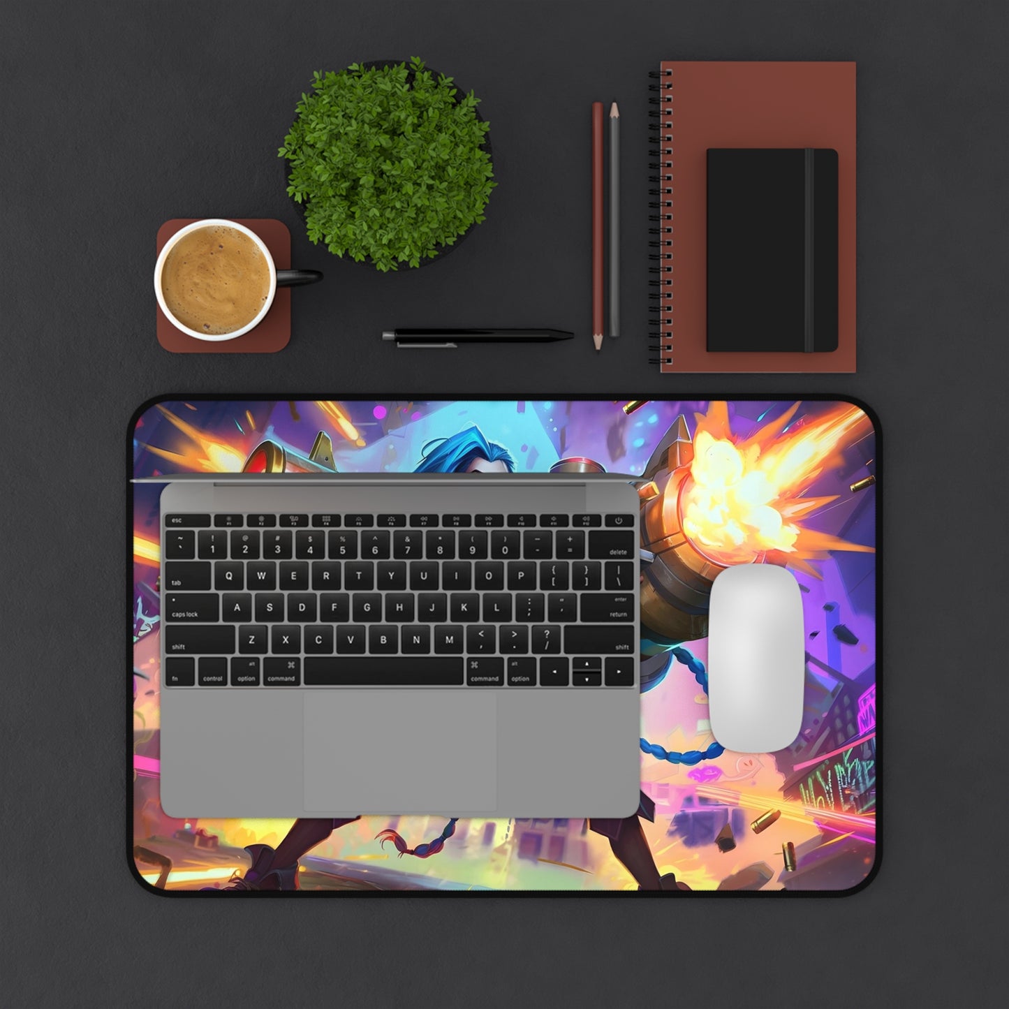 Anime Jinx League of Legends Desk Mat