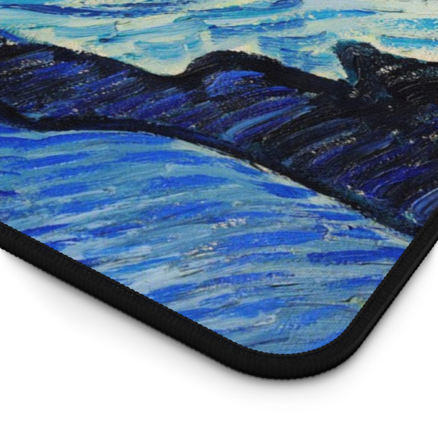 Vincent van Gogh The Starry Night Desk Mat, Gaming keyboard matt, mousepad large, XXL extended deskpad mouse pad