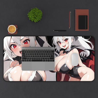 Anime Girl in Swimsuit Desk Mat