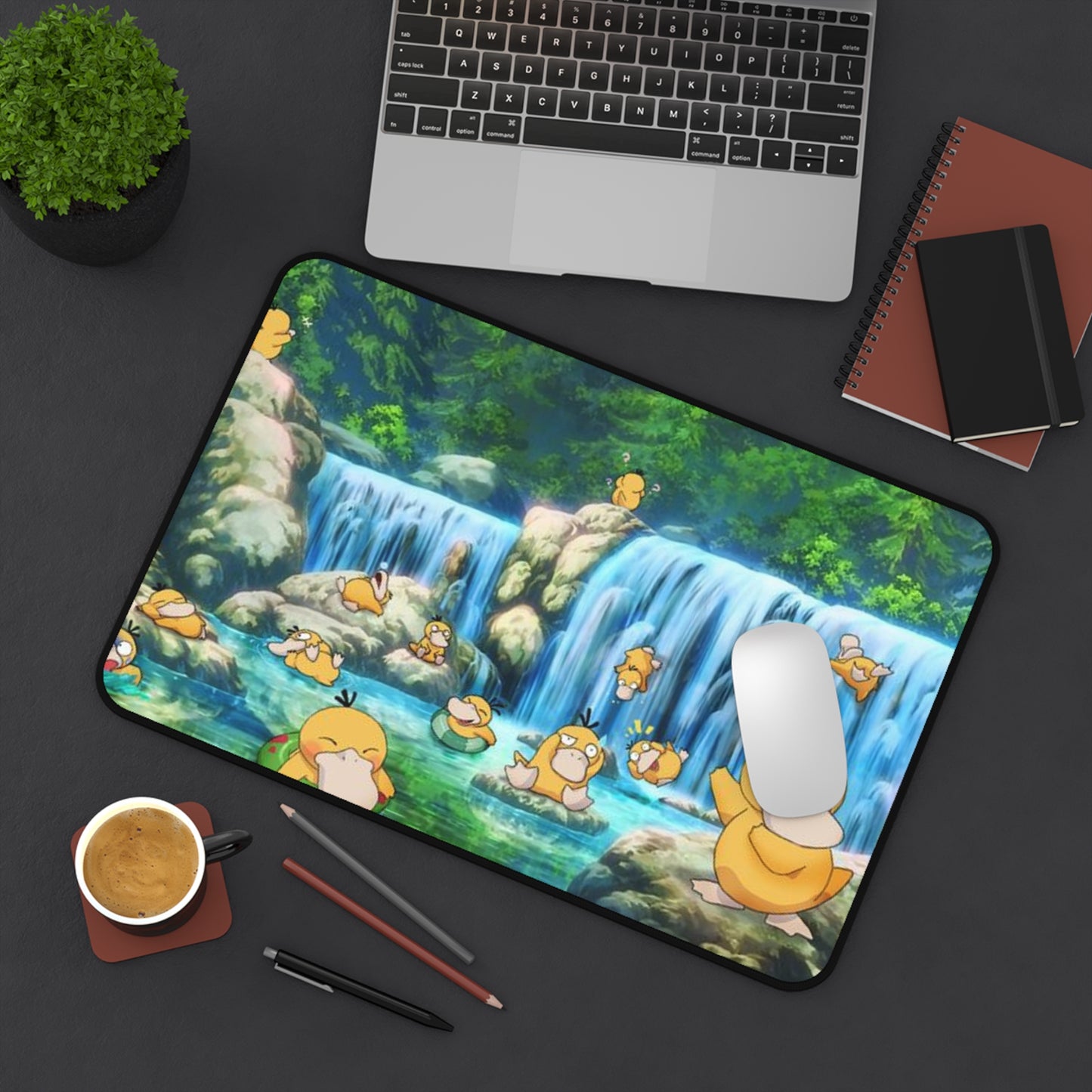 Anime Pokémon Psyduck Desk Mat