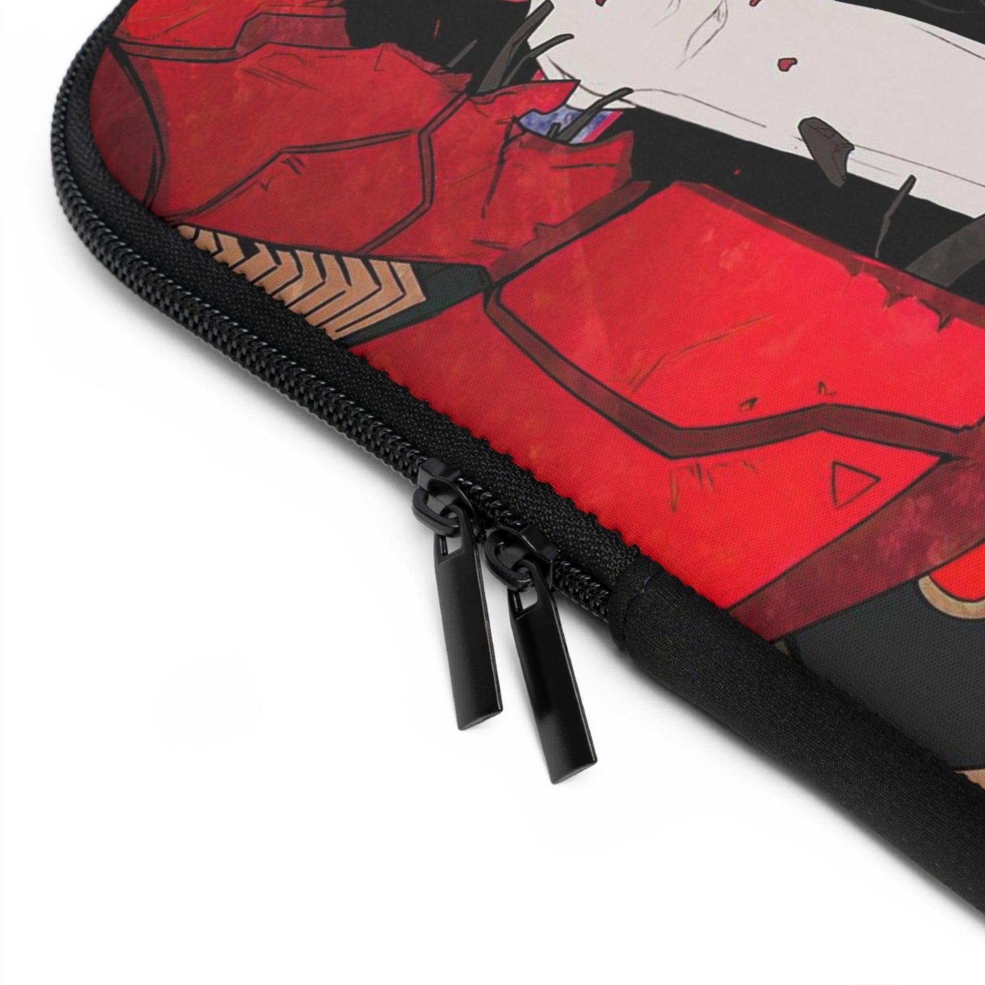 Anime Laptop sleeve with print anime girl cyber samurai - Bolt Print