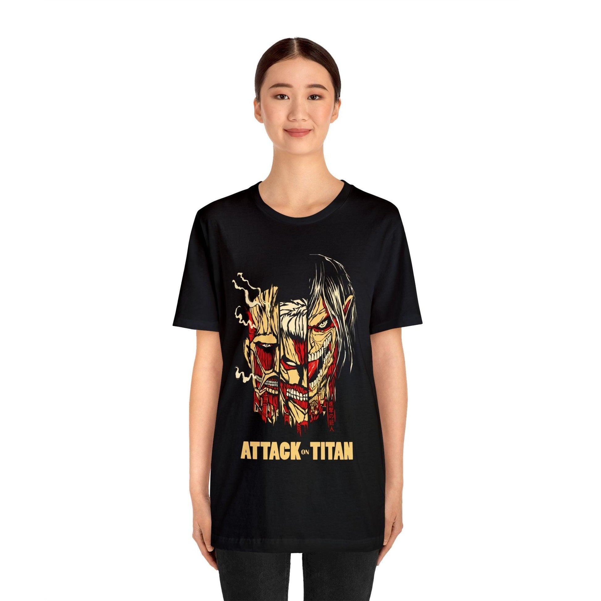 Anime attack on titan shirt, manga tshirt, anime clothing - Bolt Print