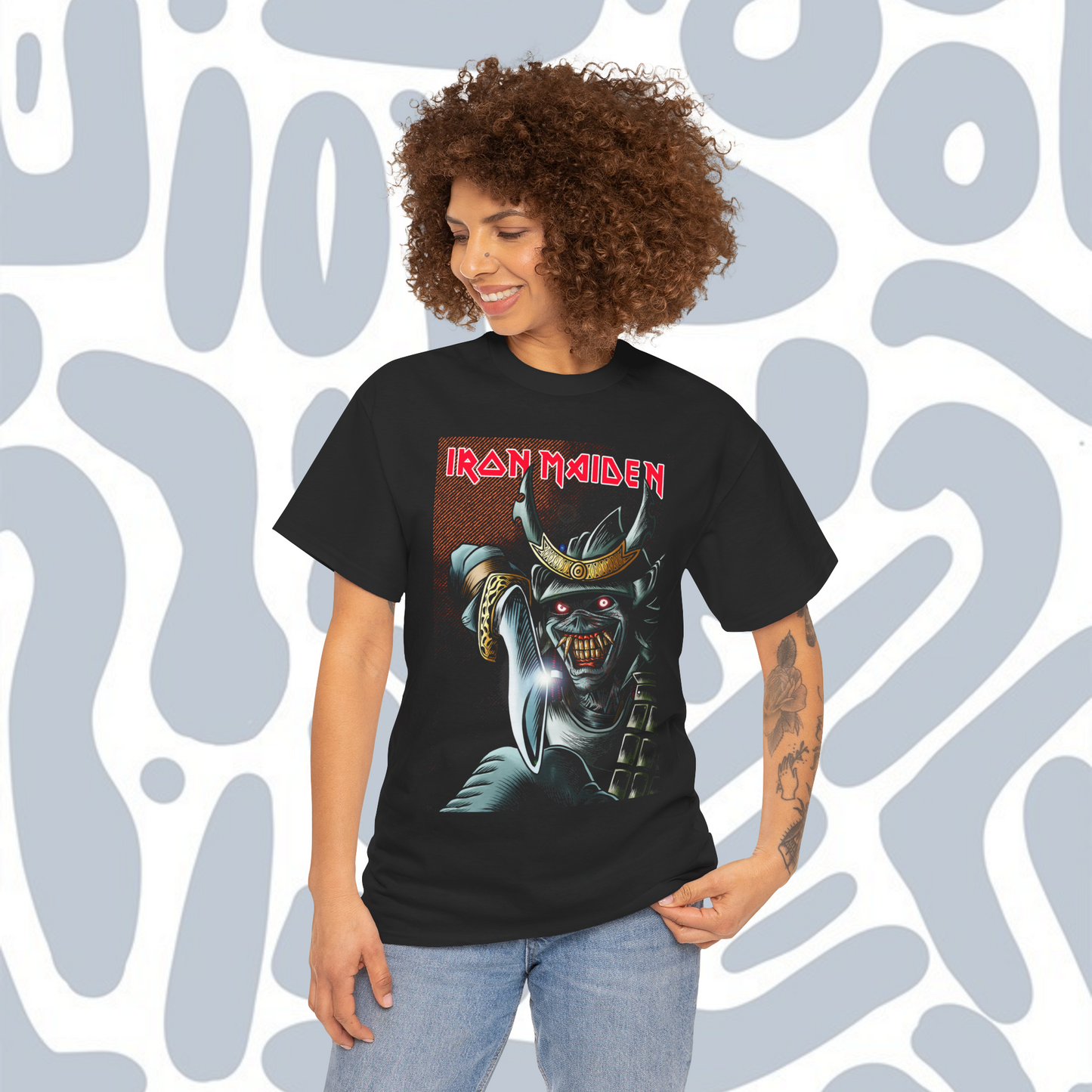 Iron Maiden (art 3) T-Shirt, Metal Unisex tee