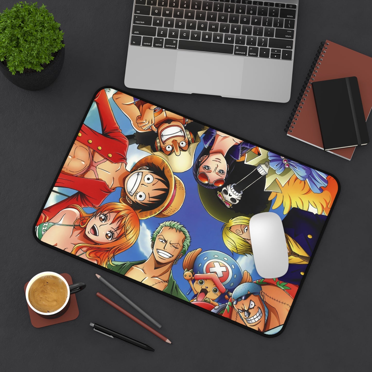 Characters from One Piece Desk Mat, Gaming keyboard mat, mousepad large, XXL extended deskpad mouse pad