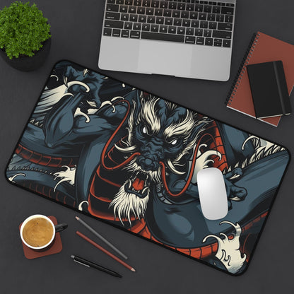 Asian dragon Desk Mat, deskmat xl, Gaming keyboard matt, mousepad large, XXL extended deskpad mouse pad, large gaming mousepad - Bolt Print