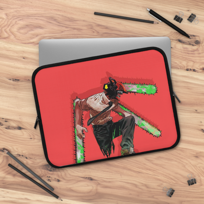 Chainsaw man 2 anime Laptop sleeve, Laptop carrying case, laptop bag - Bolt Print