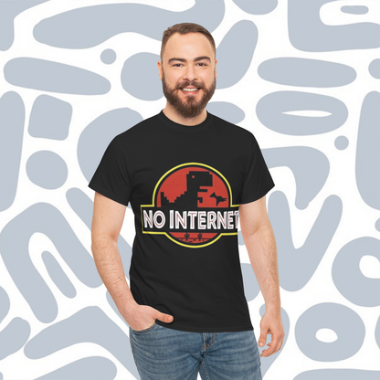No Internet T-Shirt, Funny Unisex tee