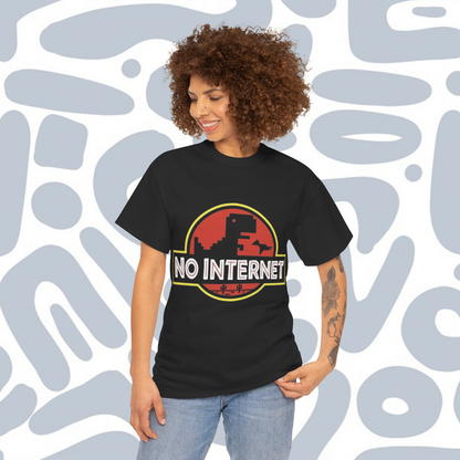 No Internet T-Shirt, Funny Unisex tee