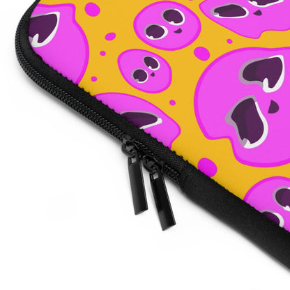 colorful smile Laptop sleeve macbook or any laptop, laptop bag, Laptop carrying case