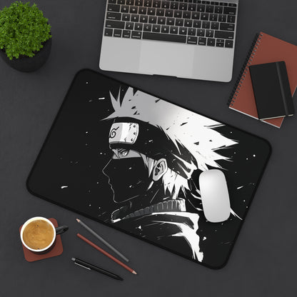 Anime Kakashi Hatake Monochrome Desk Mat