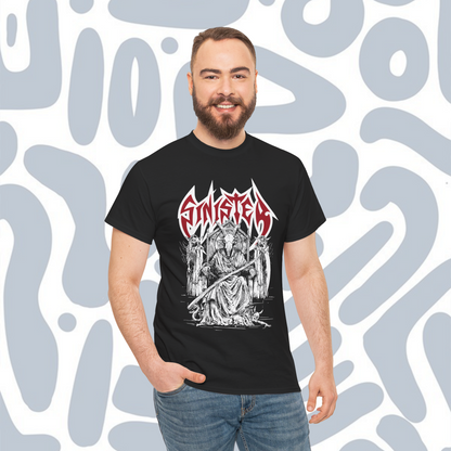 Sinister T-Shirt, Metal Unisex tee