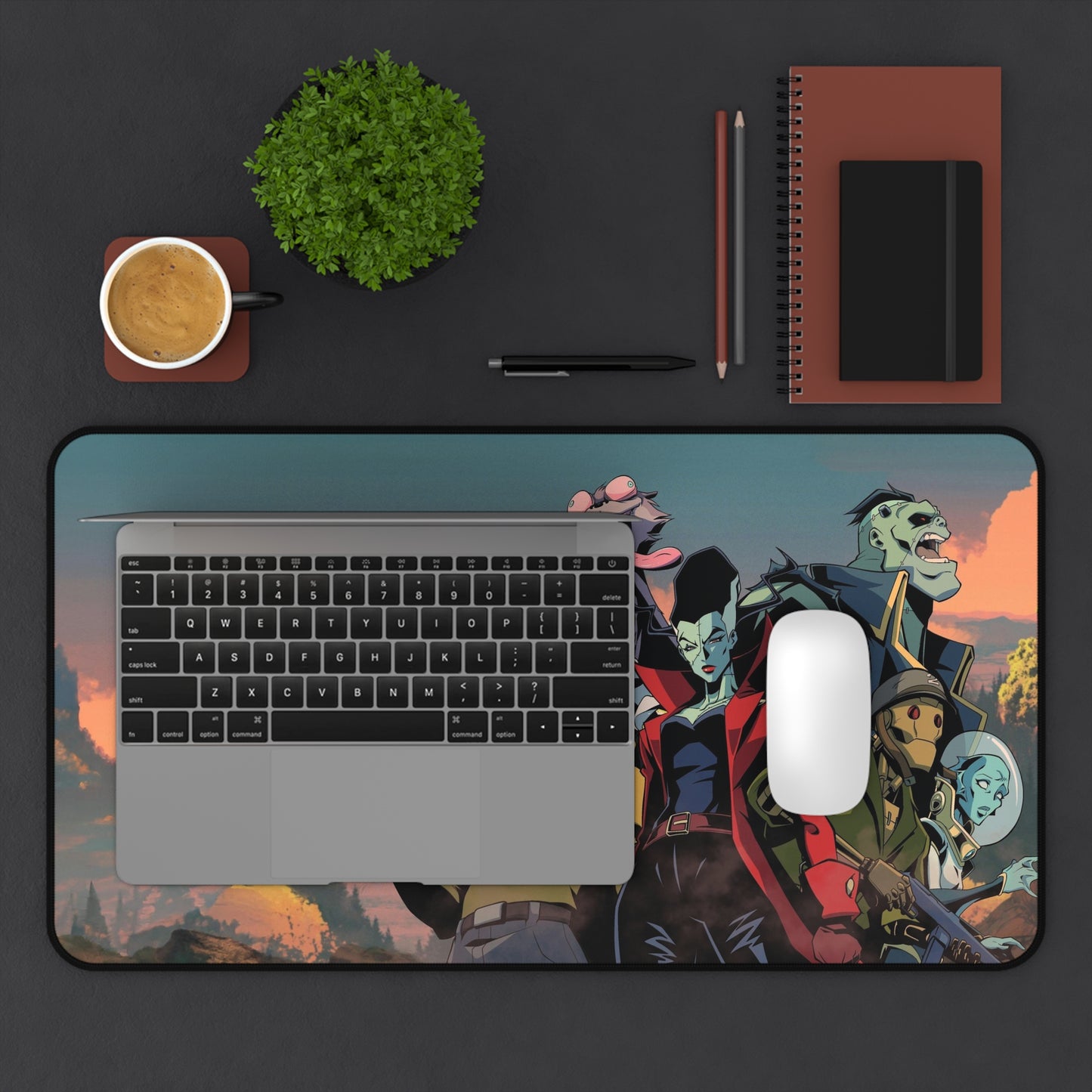 Creature Commandos Gaming Desk Mat