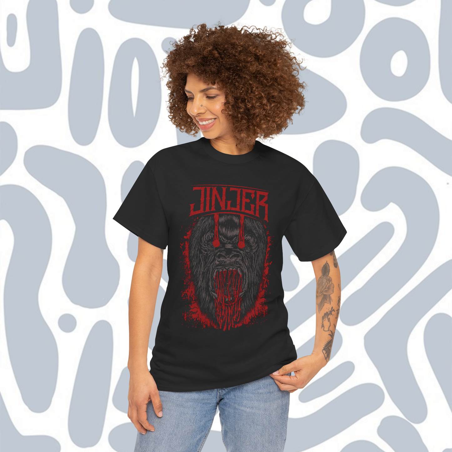 Jinjer (art 2) Band T-Shirt, Metal Unisex tee