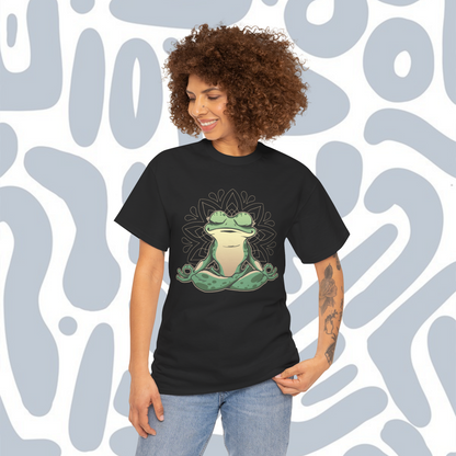 T-shirt Frog doing yoga