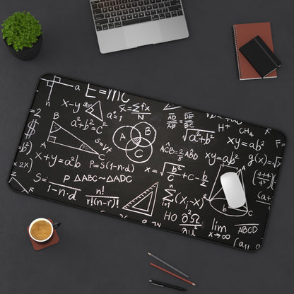 Blackboard Desk Mat, gaming mouse mat, mousepad large, XXL deskpad mouse pad