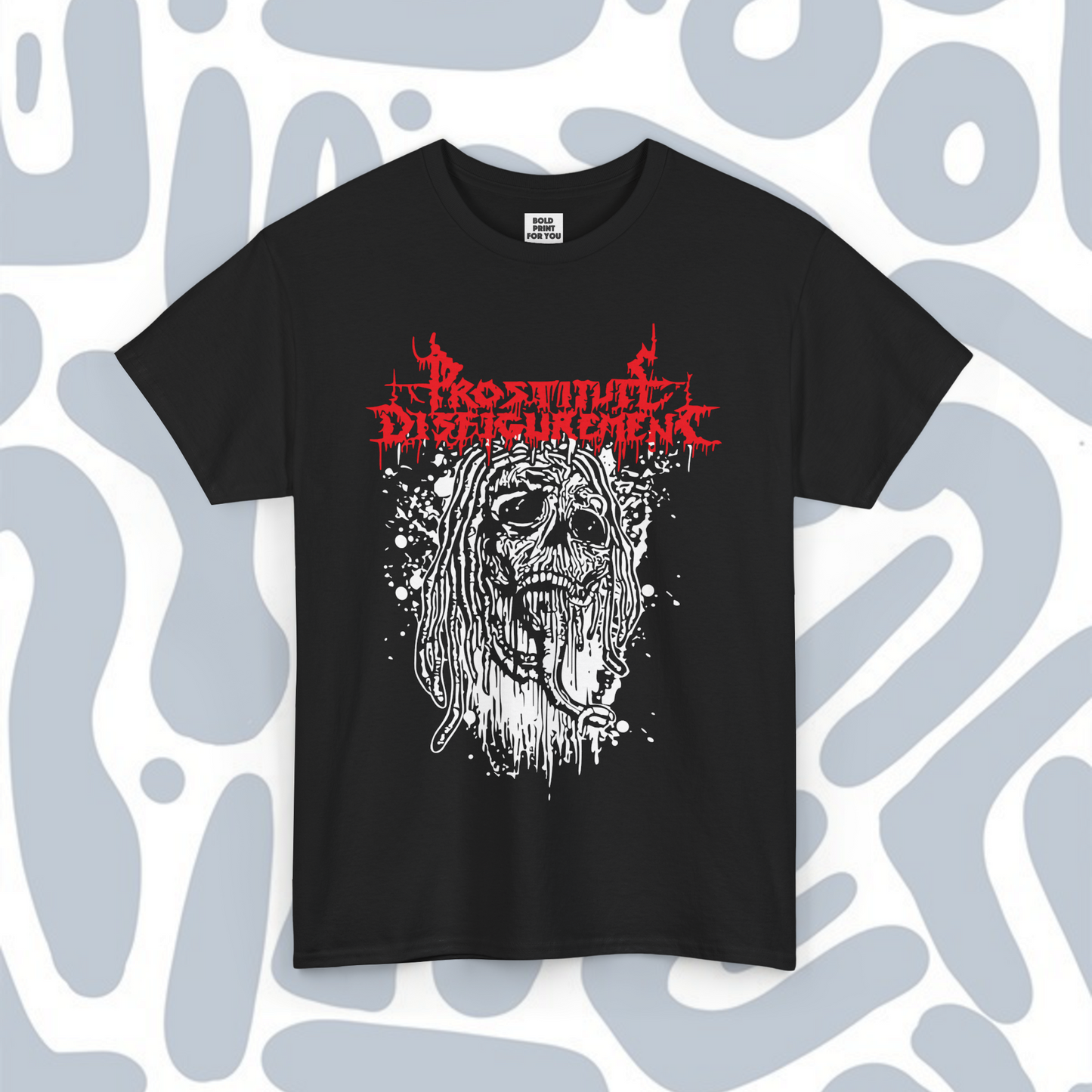 Prostitute Disfigurement T-Shirt, Metal Unisex tee