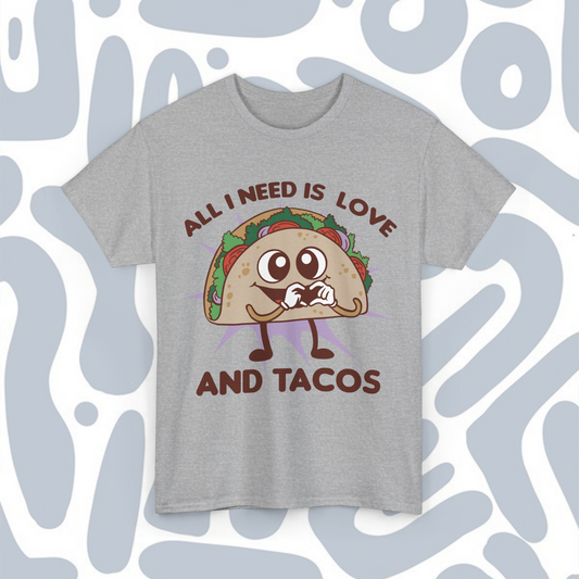 T-shirt Love and tacos