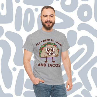 T-shirt Love and tacos