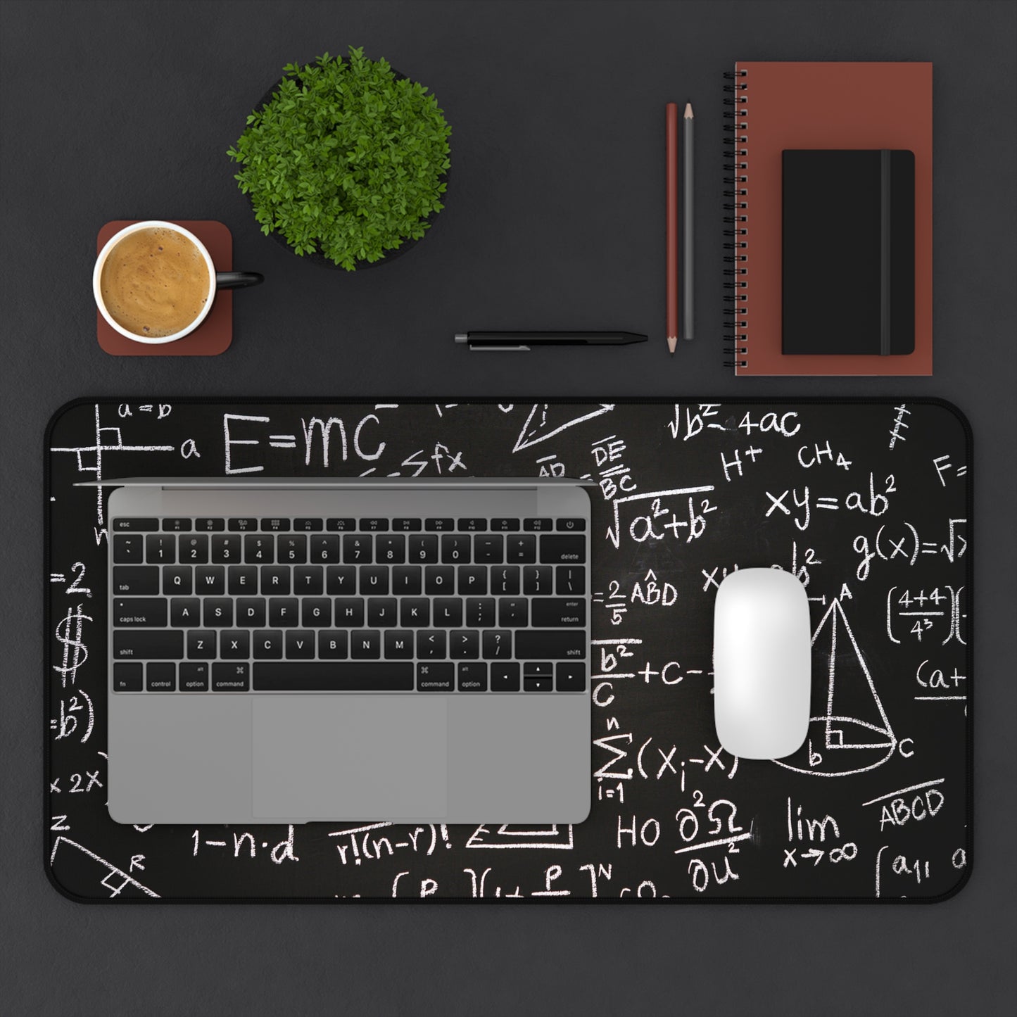 Blackboard Desk Mat, gaming mouse mat, mousepad large, XXL deskpad mouse pad