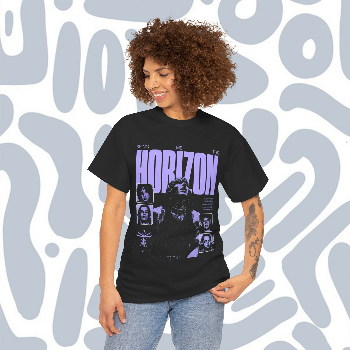 BRING ME THE HORIZON 6 T-Shirt, Metal Unisex tee
