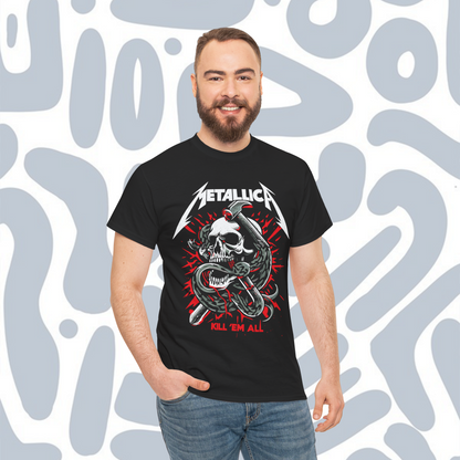 Metallica Kill ’Em All T-Shirt, Metal Unisex tee