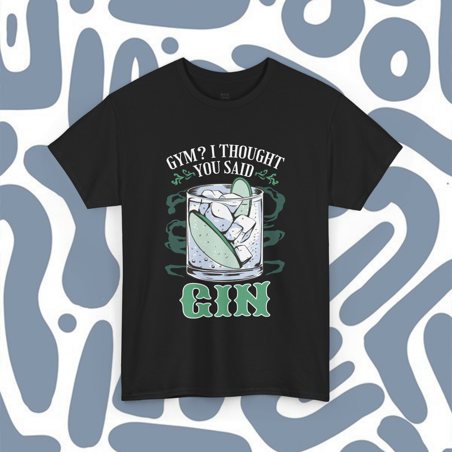 Gin tonic drink t-shirt, graphic shirts, unisex tshirt, funny printed T-shirt