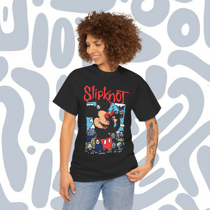 Slipknot i push my fingers into my eyes T-Shirt, Funny Unisex tee