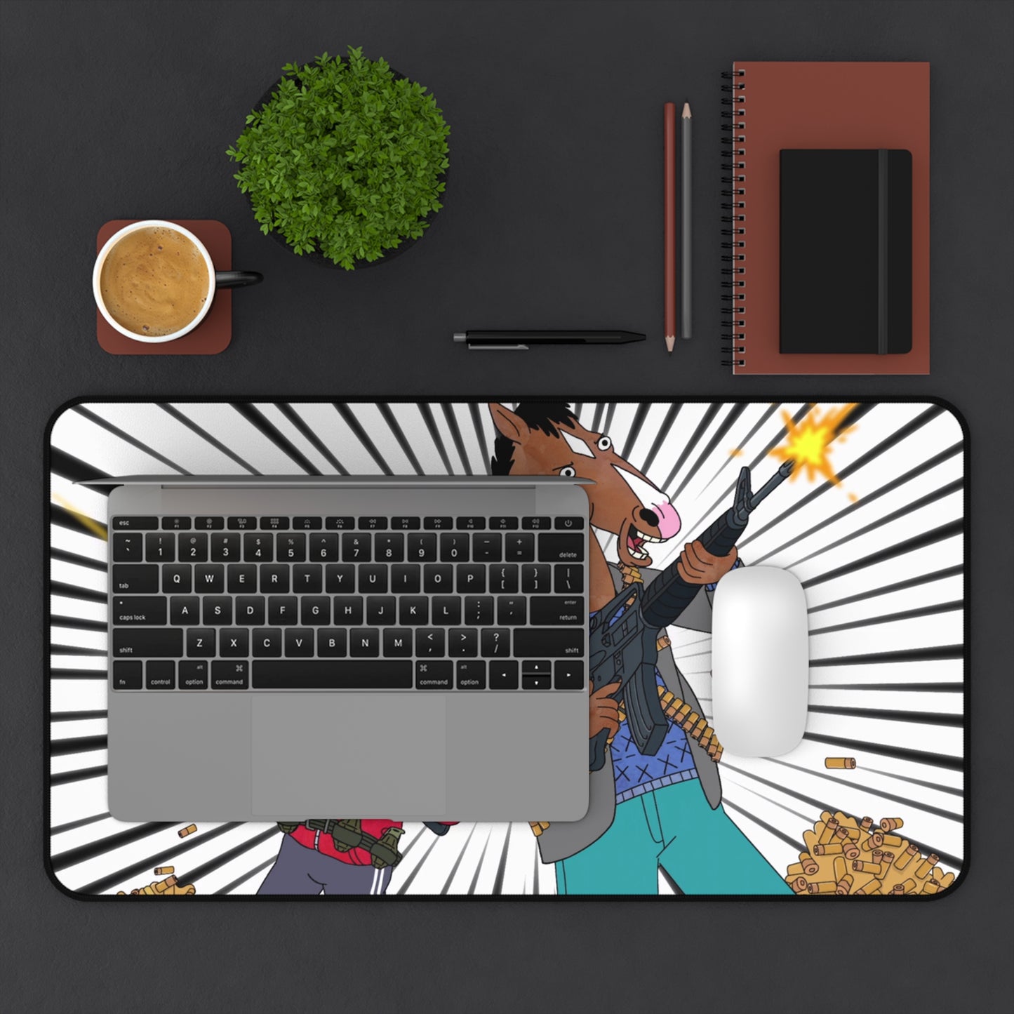 BoJack Horseman Desk Mat, gaming mouse mat, XXL deskpad mouse pad