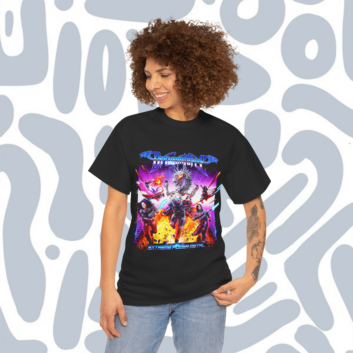 DRAGONFORCE T-Shirt, Metal Unisex tee