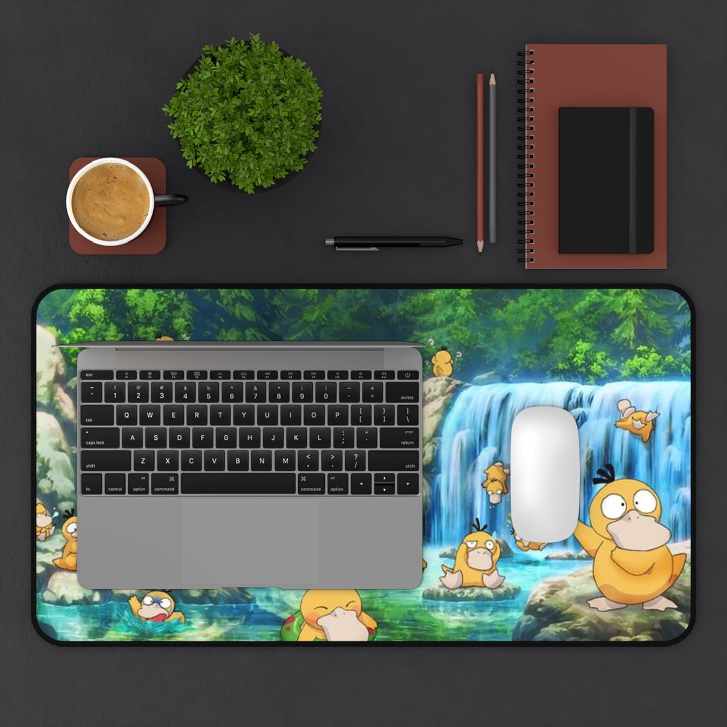 Anime Pokémon Psyduck Desk Mat