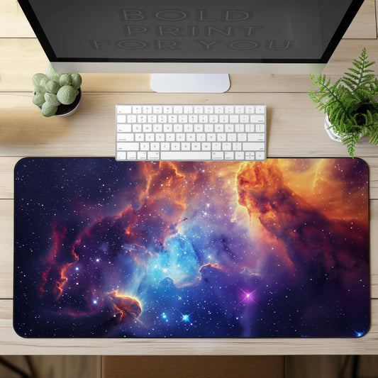Galaxy Cosmic Desk Mat