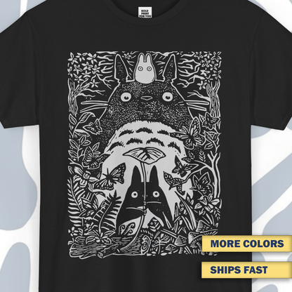Totoro T-Shirt, Funny Unisex tee